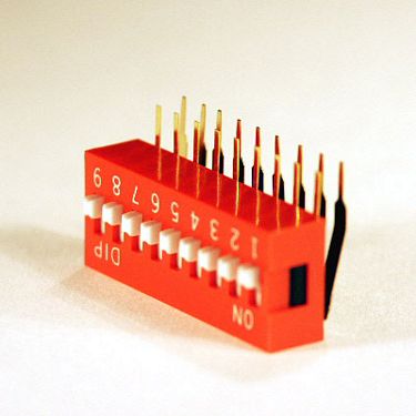 Przełącznik DIP-Switch DA-09=RA-09-R