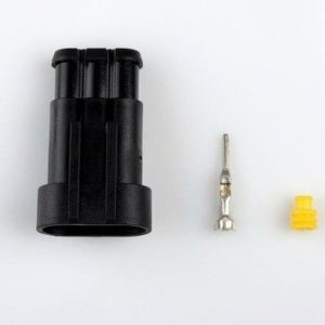 Złącze 3-st. Euro-gniazdo szcz. z uszczelk. (1kpl)