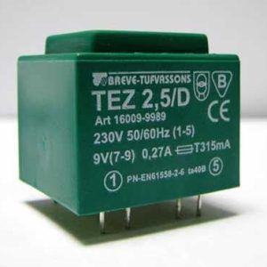15b55cb12a4a9e9440bf45f23e3c4104.jpg Transformator TEZ 2.5/D 230/9V