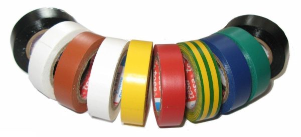 TAŚMA IZOLACYJNA 15mm x 10m zestaw 10sz SCAPA