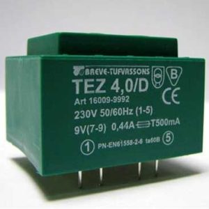 Transformator TEZ 4/D 230/9V