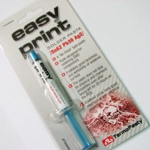 Pasta lutownicza EASY PRINT 1,4ml  Sn62 Pb32 Ag 2