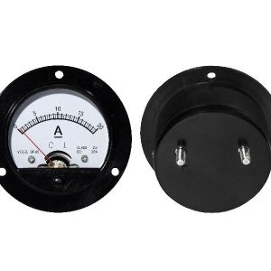 Miernik analogowy amperomierz okrągły 20A