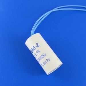 Kondensator rozruchowy do silnika CBB60 2UF 450V BEZ ŚRUBY
