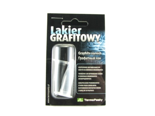 Lakier grafitowy fiolka