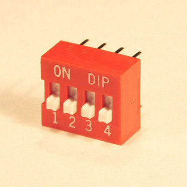 Przełącznik DIP-Switch DS-04=RS04-R