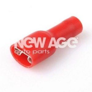 649aea32a16b8f0af6b98ff93a42ae96.jpg Gniazdo 6,3/1,5 mm2 czerwone izolowany 100szt