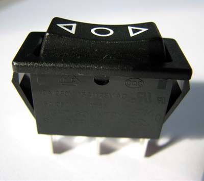 Przełącznik wahadłowy typ /Rocker/ R-4-6-2-K-K-H-T