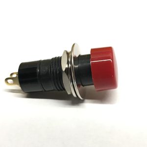 PRZEŁĄCZNIK PB301B czerwony chwilowy
