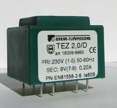 7c6bcece15988207053f2fbbc6657d6e.jpg Transformator TEZ 2/D 230/9V