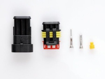 Złącze 3-stykowe Euro 1kpl z uczszelkami