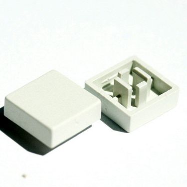 PRZYCISK 12X12 KREMOWY (N75)