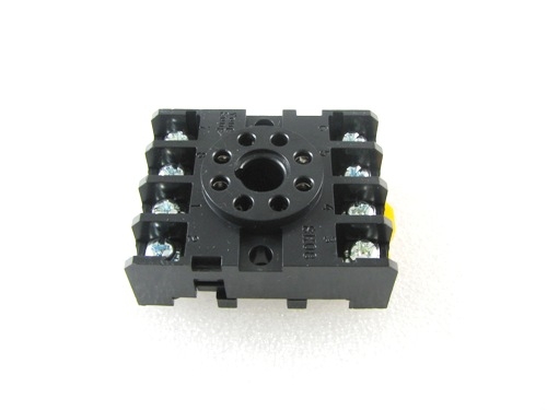 Podstawka przekaźnika z zaciskami śrubowymi  YS-SK08  8PIN