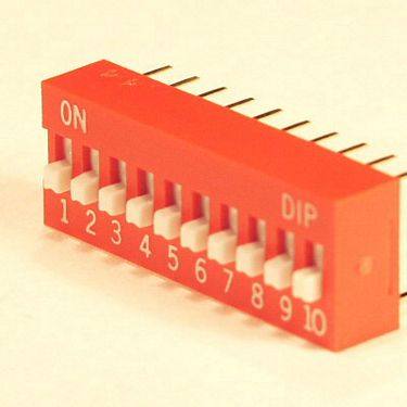 Przełącznik DIP-Switch DS-10=RS-10-R