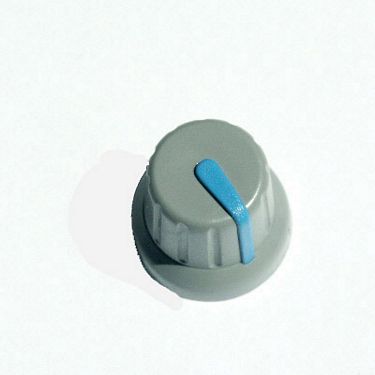 DCF 1.0 Gałka N4S JASNO SZARA WSKAŹNIK NIEBIESKI