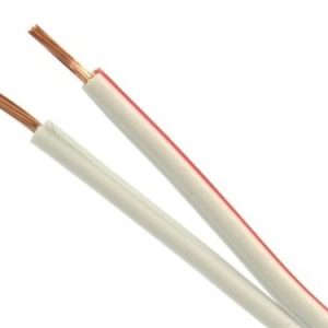 Przewód Głośnikowy SMYp 2x0,75mm biały