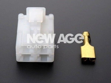 Złącze 4-stykowe licznika Fiat, inne (1kpl)