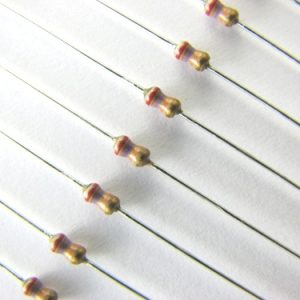 Rezystor węglowy CF 0.16W 43R 5%