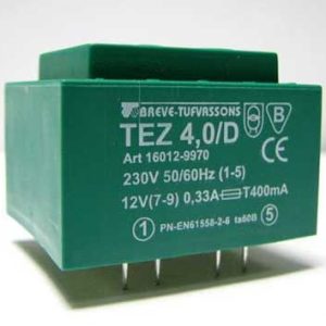 Transformator TEZ 4/D 230/12V