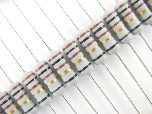 Rezystor bezpiecznikowy FMF 0.5W 2R2 5%  = FRN 1/2WS