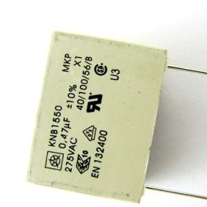 KONDENSATOR X1 KNB1550 0.47UF R-27,5
